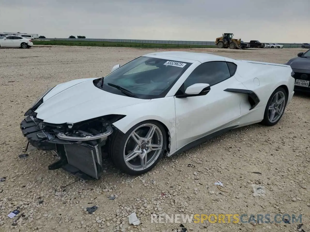 1 Photograph of a damaged car 1G1YB2D49R5102749 CHEVROLET CORVETTE 2024