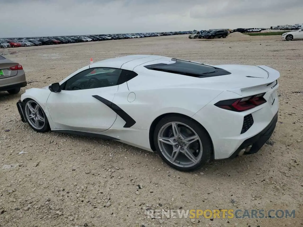 2 Photograph of a damaged car 1G1YB2D49R5102749 CHEVROLET CORVETTE 2024