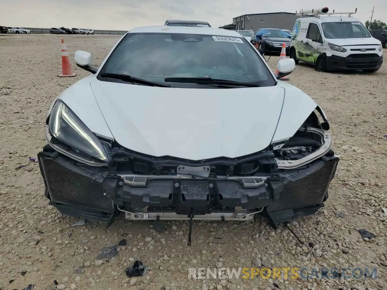 5 Photograph of a damaged car 1G1YB2D49R5102749 CHEVROLET CORVETTE 2024