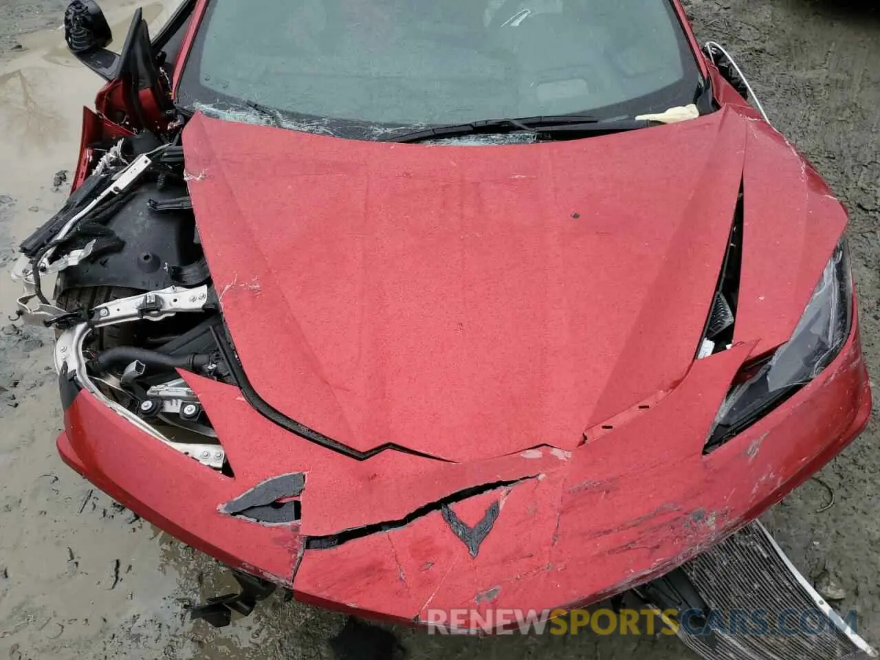 12 Photograph of a damaged car 1G1YB3D41R5123651 CHEVROLET CORVETTE 2024
