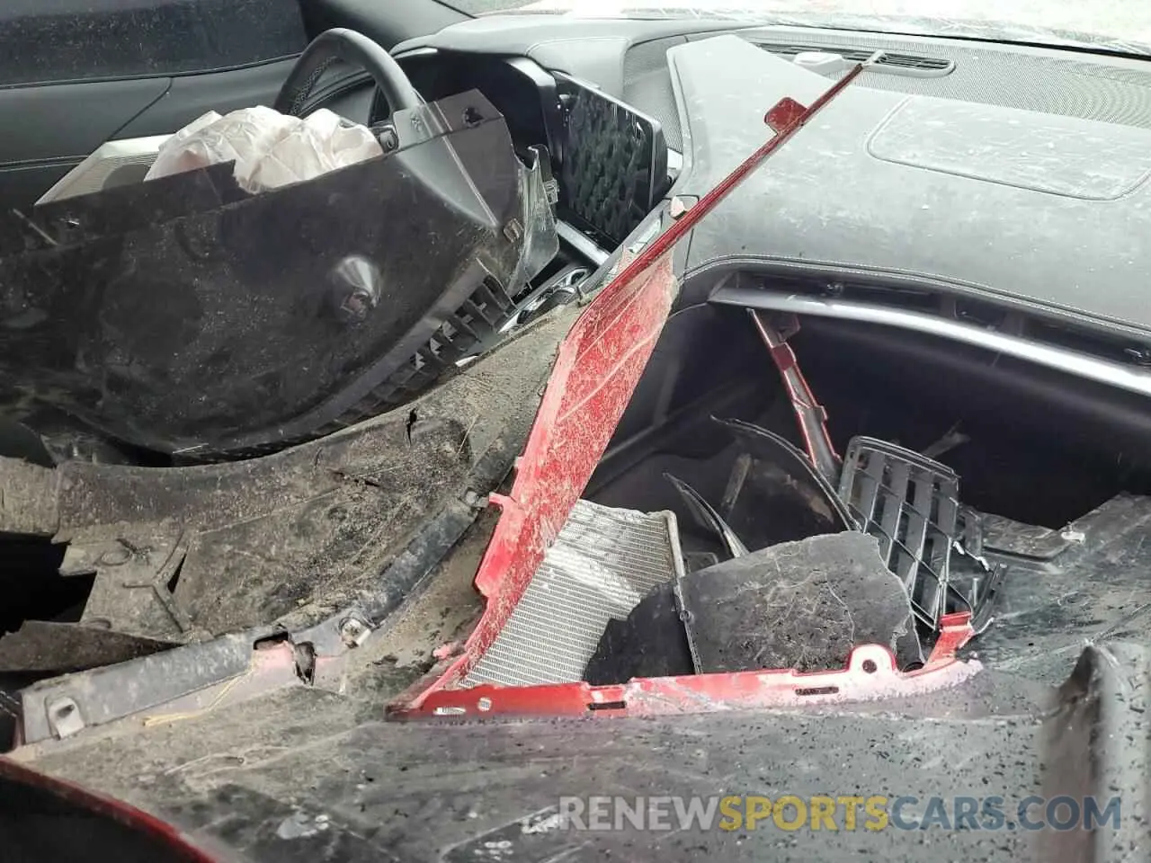 8 Photograph of a damaged car 1G1YB3D41R5123651 CHEVROLET CORVETTE 2024
