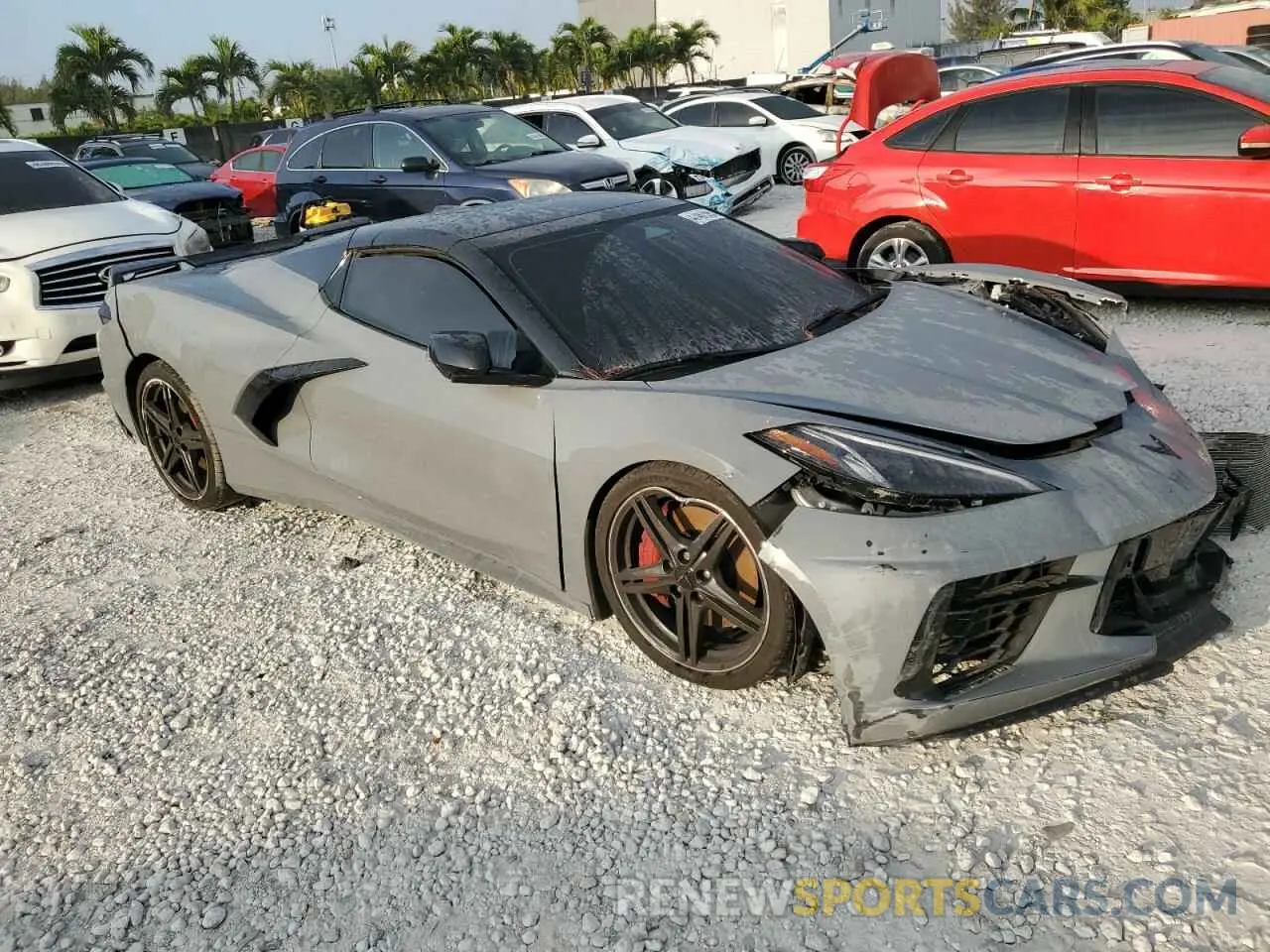 4 Photograph of a damaged car 1G1YB3D49R5122716 CHEVROLET CORVETTE 2024