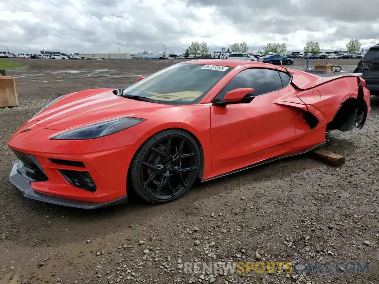 1 Photograph of a damaged car 1G1YC2D44R5104325 CHEVROLET CORVETTE 2024