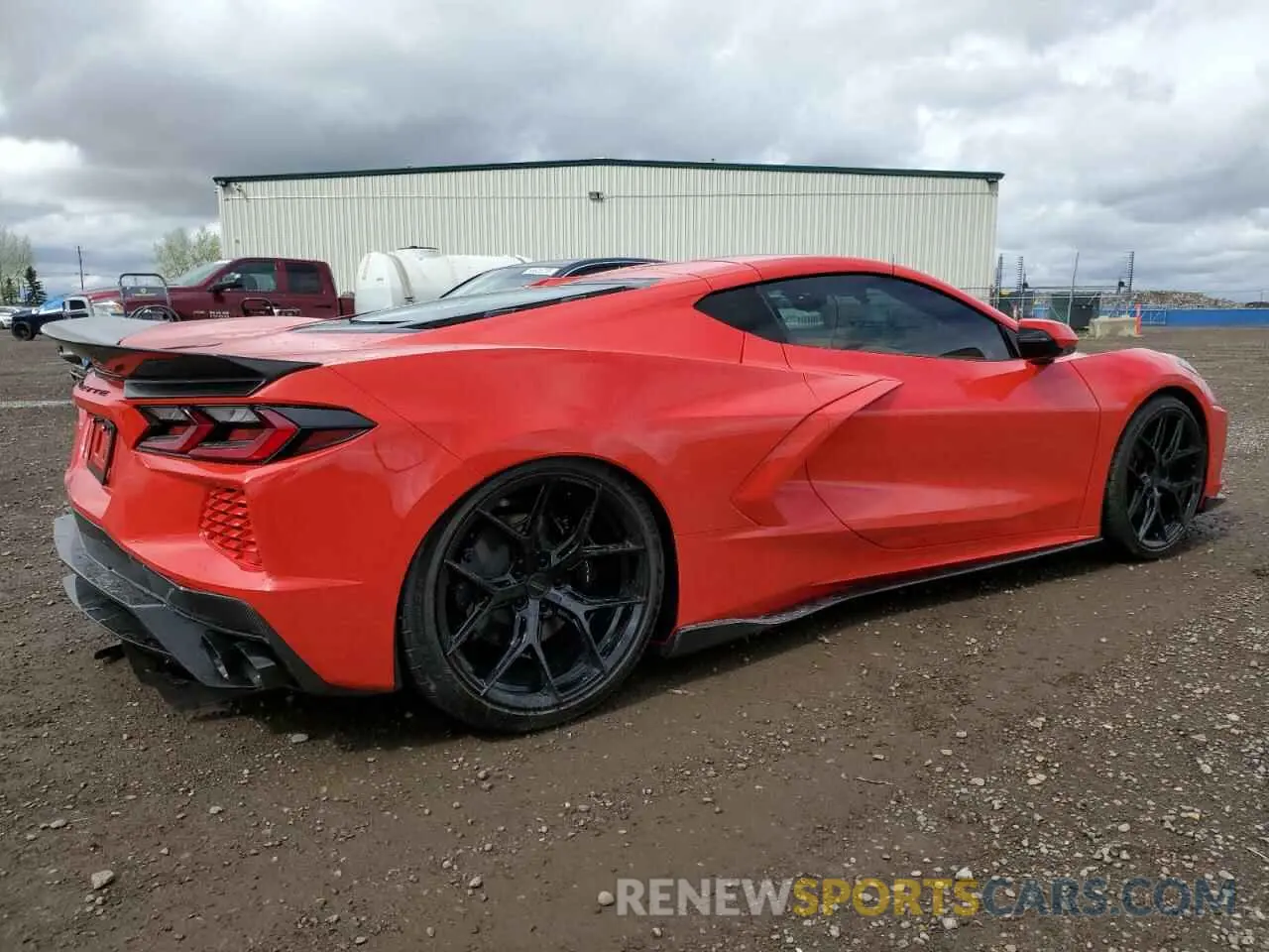3 Photograph of a damaged car 1G1YC2D44R5104325 CHEVROLET CORVETTE 2024