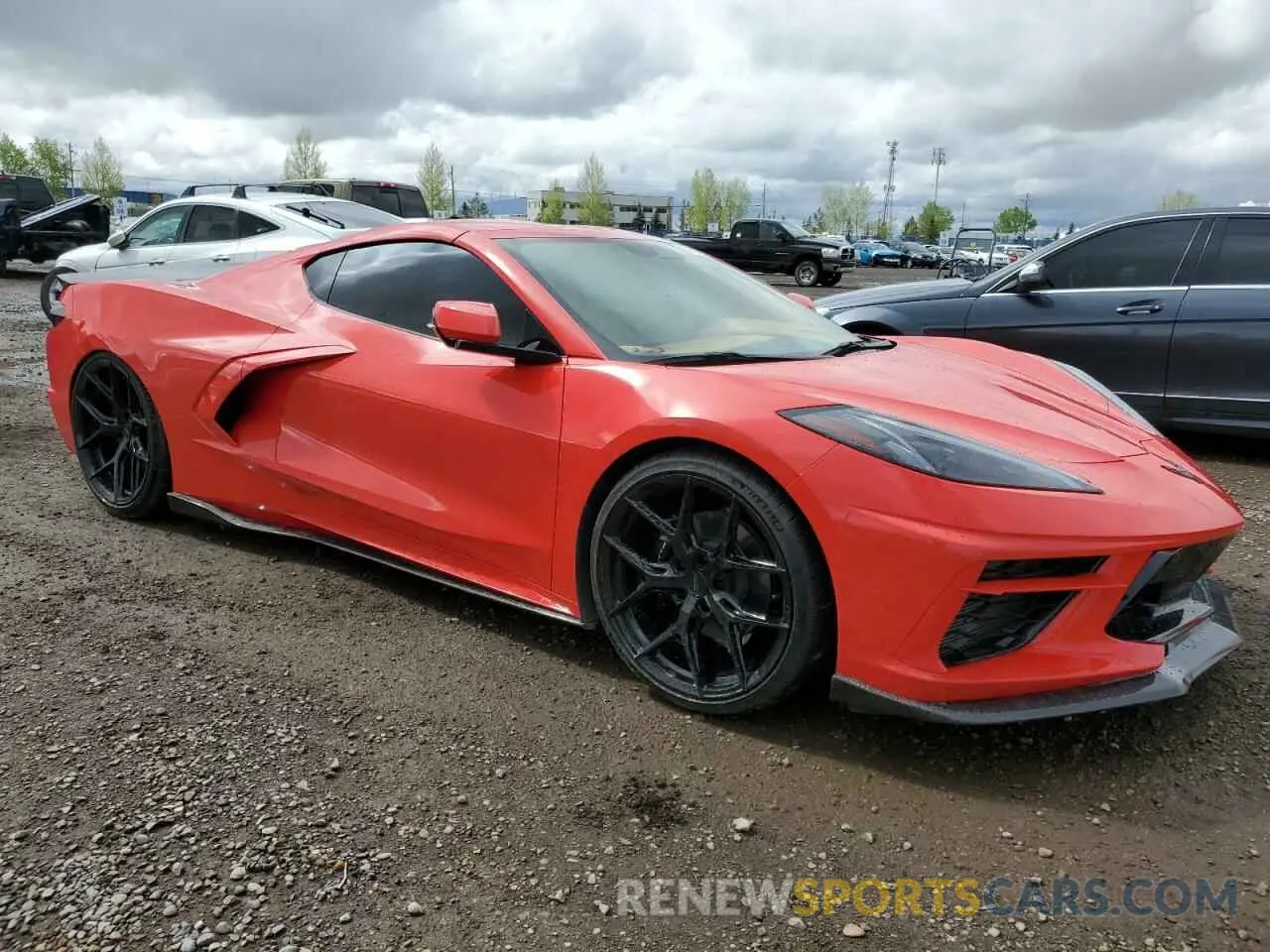 4 Photograph of a damaged car 1G1YC2D44R5104325 CHEVROLET CORVETTE 2024