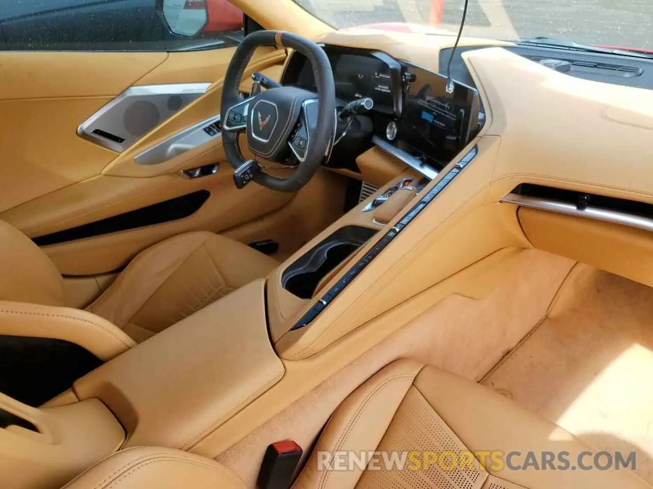 8 Photograph of a damaged car 1G1YC2D44R5104325 CHEVROLET CORVETTE 2024