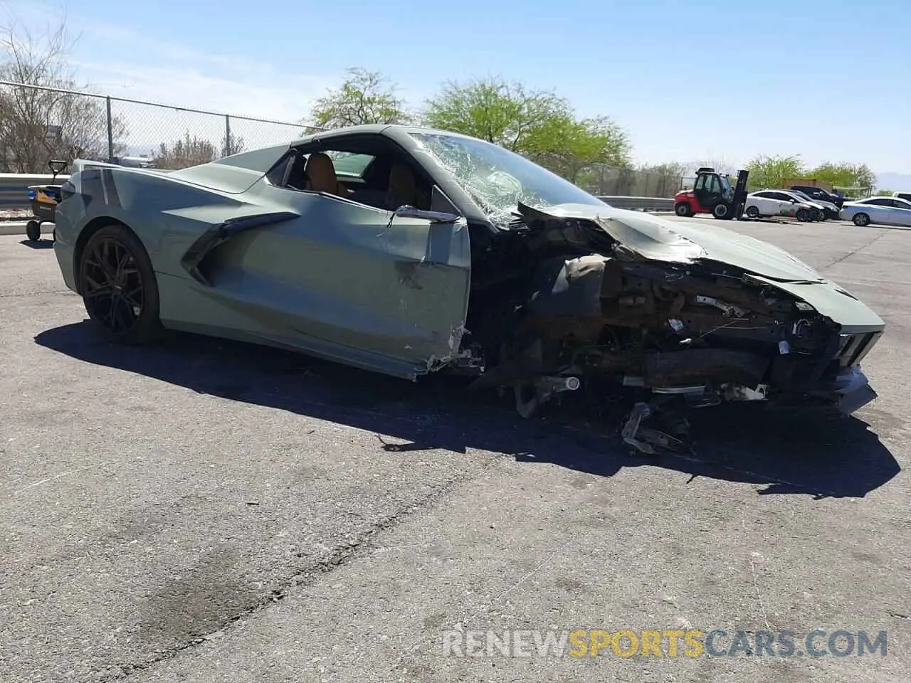 4 Photograph of a damaged car 1G1YC3D40R5106403 CHEVROLET CORVETTE 2024
