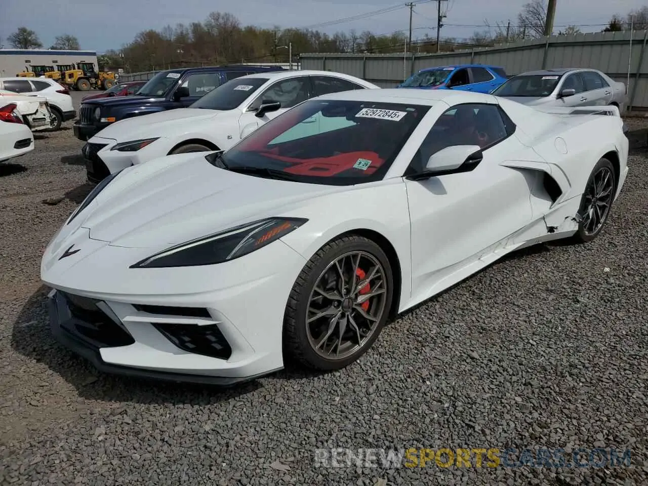 1 Photograph of a damaged car 1G1YC3D40R5129714 CHEVROLET CORVETTE 2024