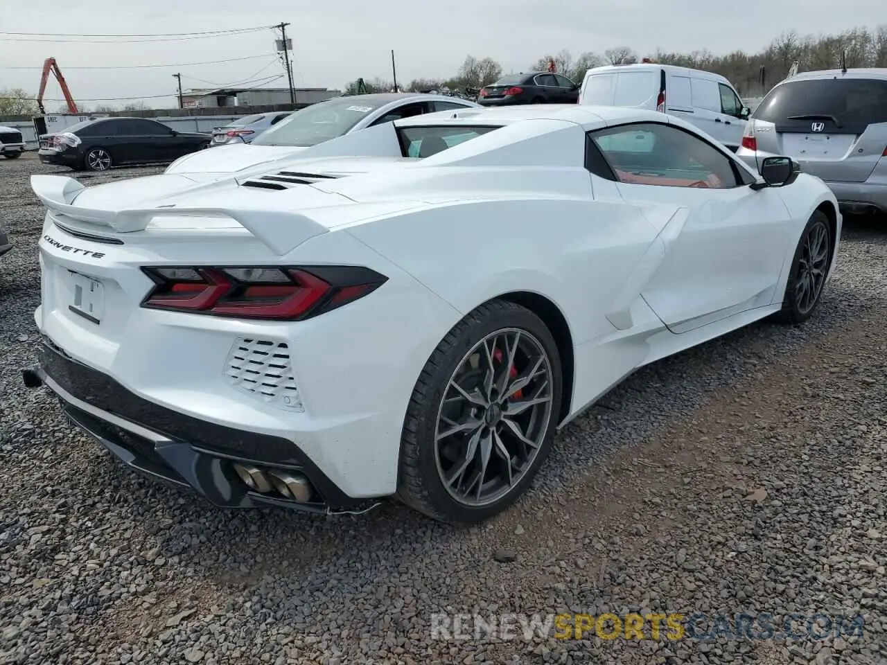 3 Photograph of a damaged car 1G1YC3D40R5129714 CHEVROLET CORVETTE 2024