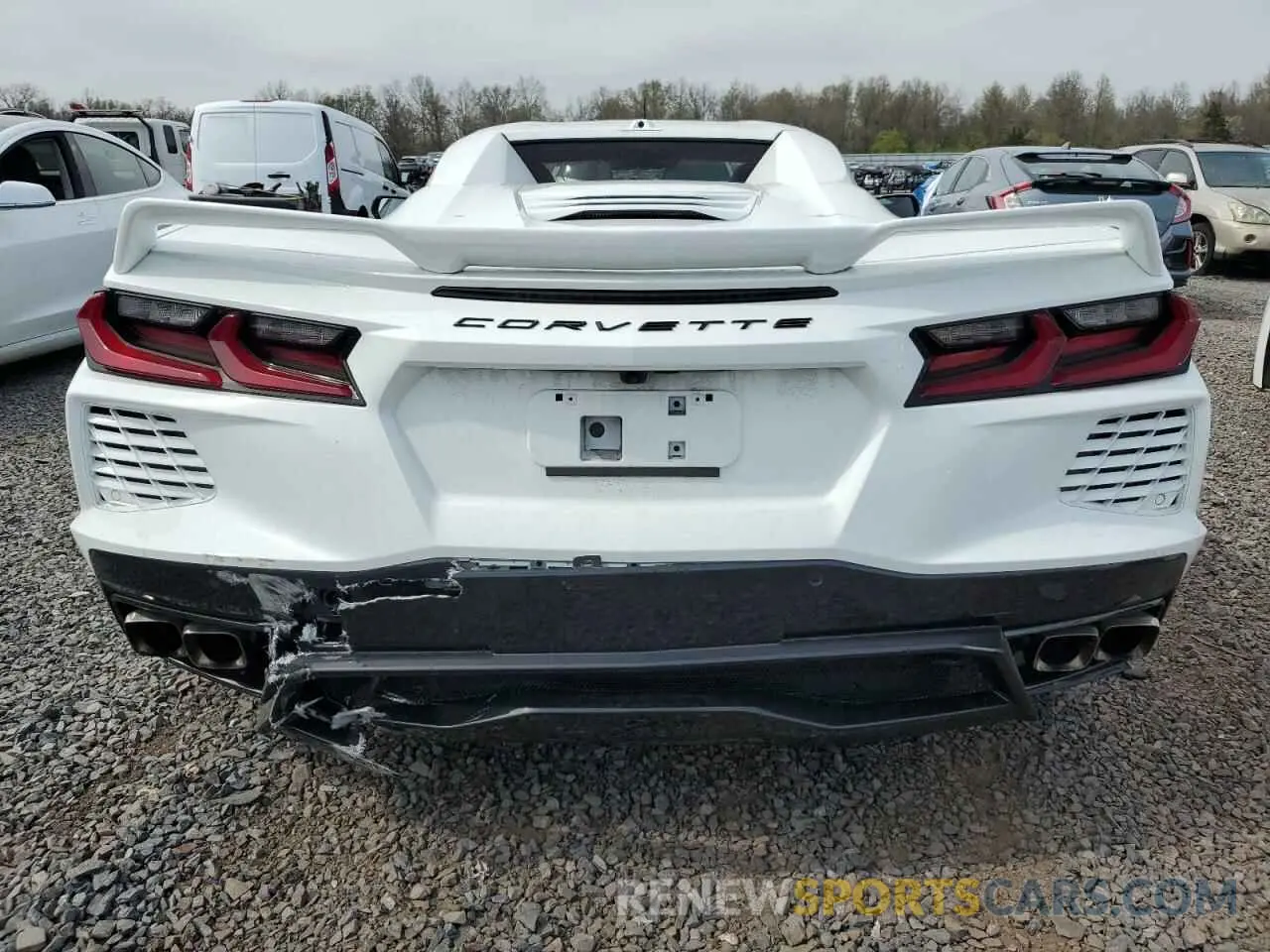 6 Photograph of a damaged car 1G1YC3D40R5129714 CHEVROLET CORVETTE 2024