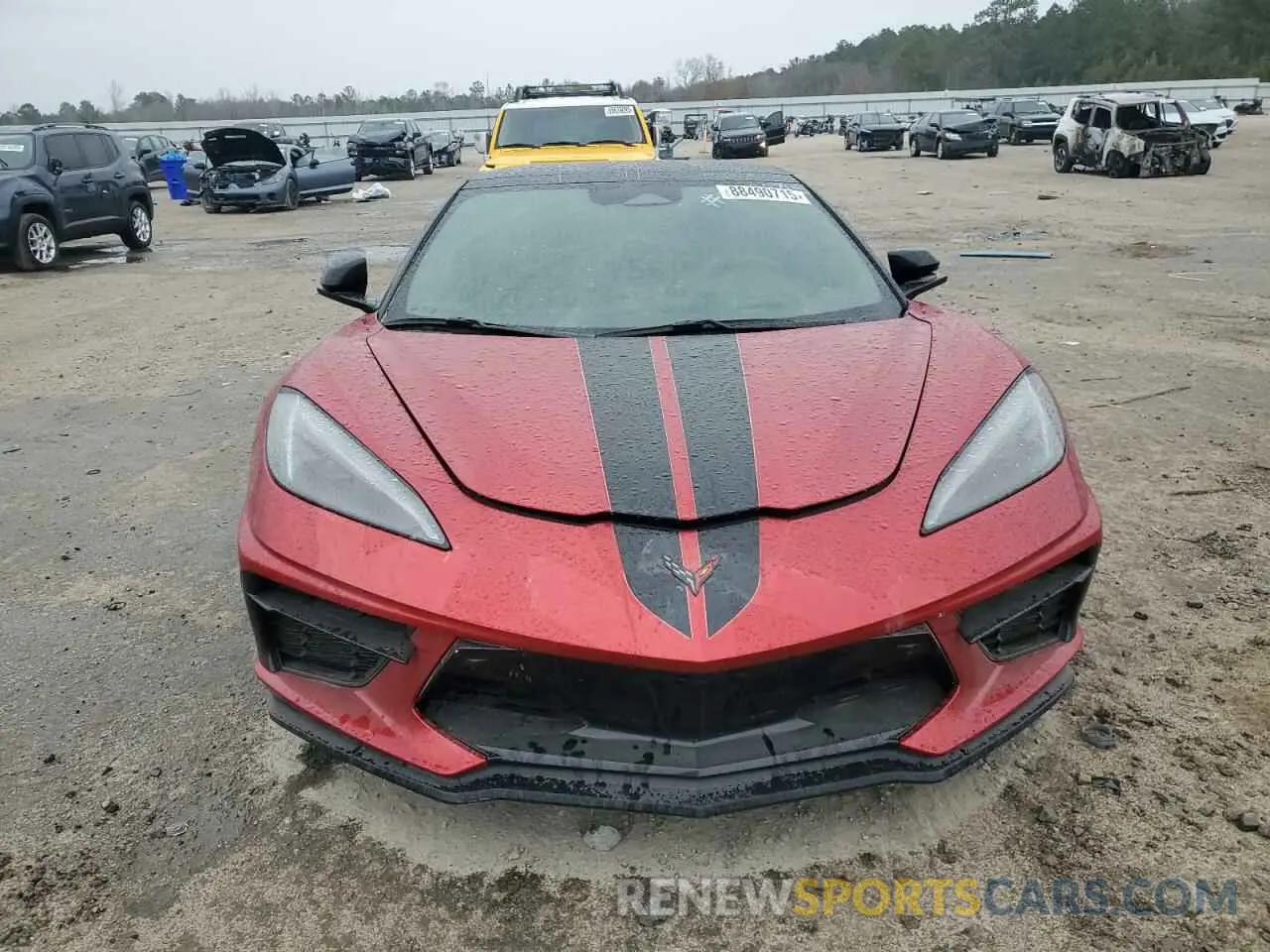 5 Photograph of a damaged car 1G1YC3D42R5103650 CHEVROLET CORVETTE 2024