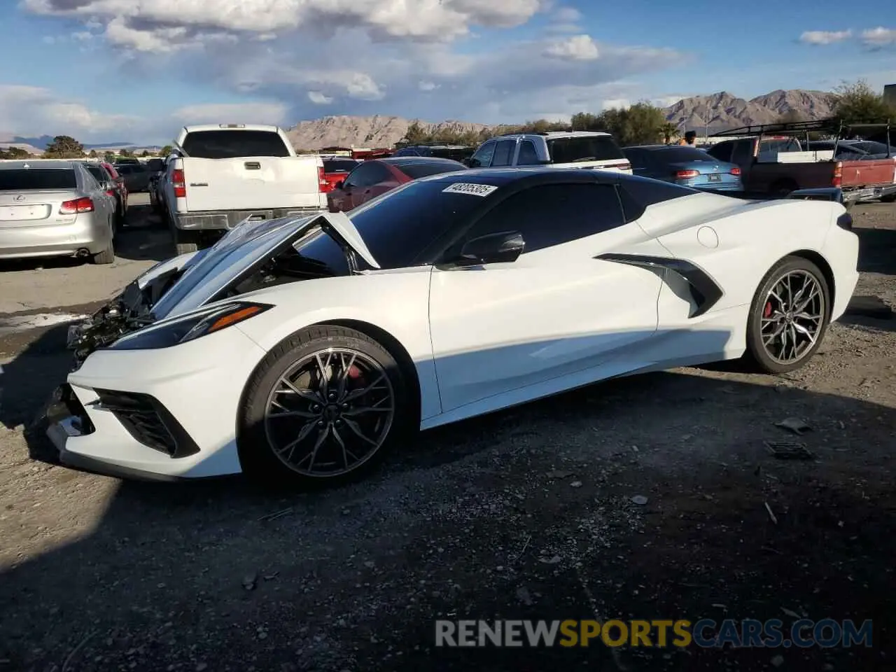 1 Photograph of a damaged car 1G1YC3D4XR5112810 CHEVROLET CORVETTE 2024