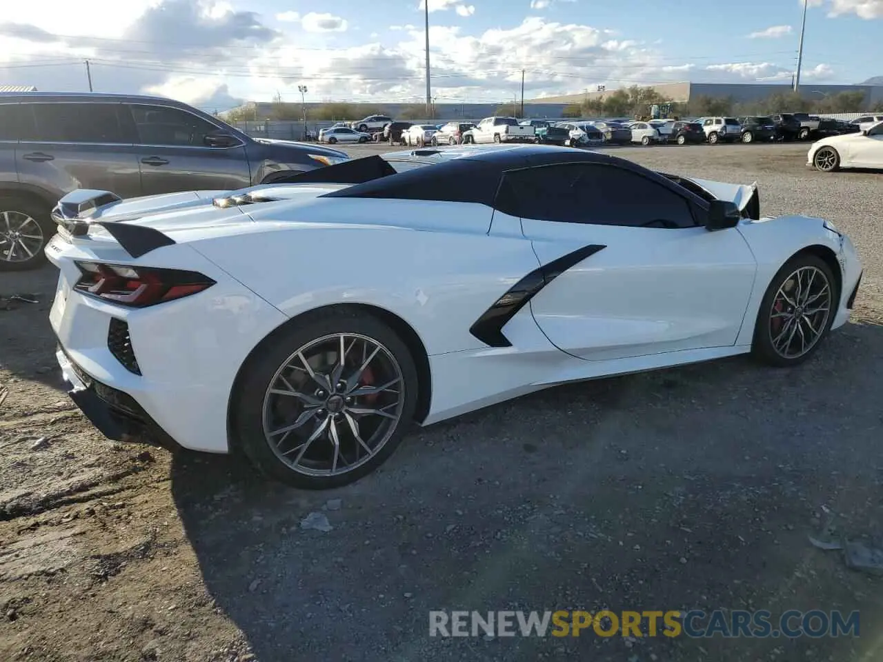 3 Photograph of a damaged car 1G1YC3D4XR5112810 CHEVROLET CORVETTE 2024