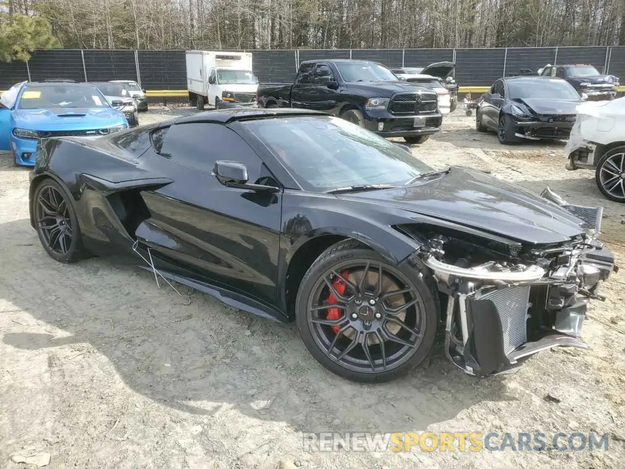 4 Photograph of a damaged car 1G1YD2D31R5610151 CHEVROLET CORVETTE 2024