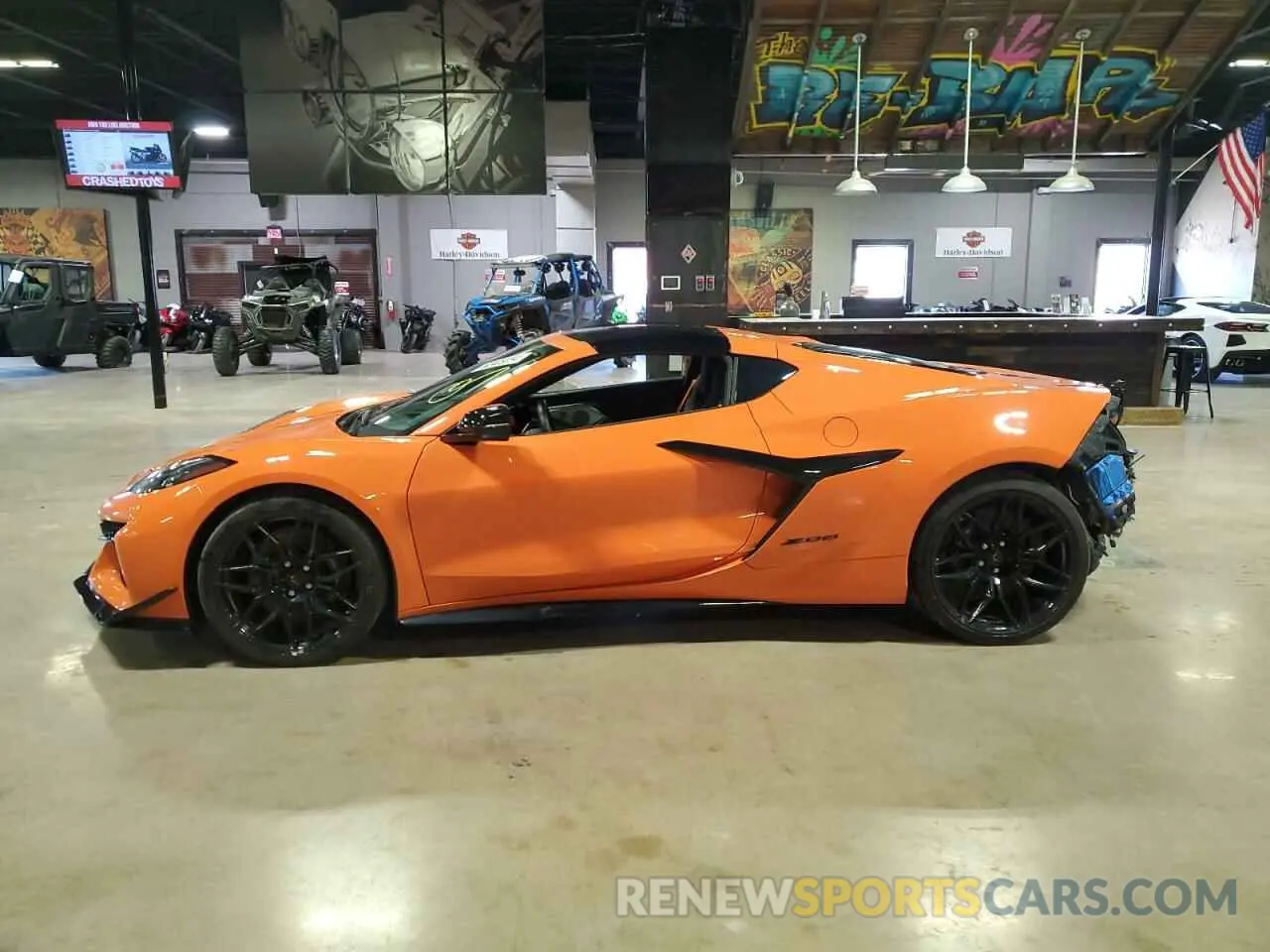 3 Photograph of a damaged car 1G1YE2D39R5605860 CHEVROLET CORVETTE 2024