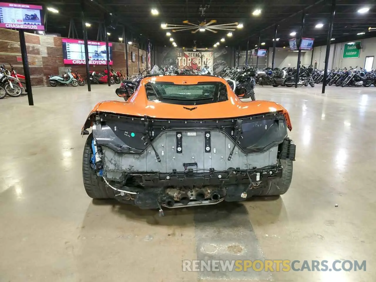 4 Photograph of a damaged car 1G1YE2D39R5605860 CHEVROLET CORVETTE 2024