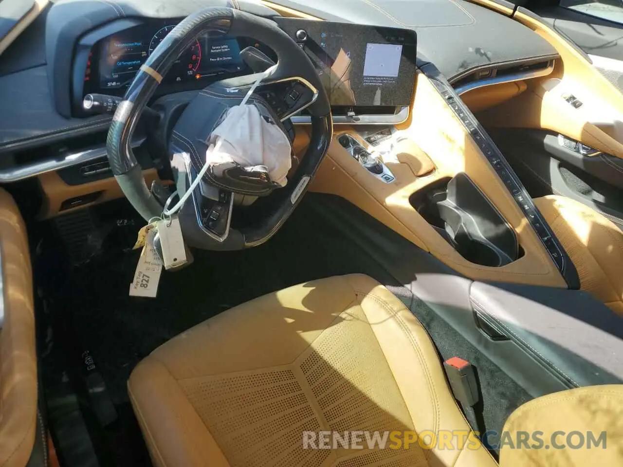 8 Photograph of a damaged car 1G1YF2D31R5600486 CHEVROLET CORVETTE 2024