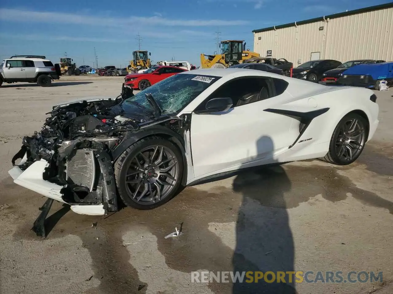 1 Photograph of a damaged car 1G1YF2D39R5600266 CHEVROLET CORVETTE 2024