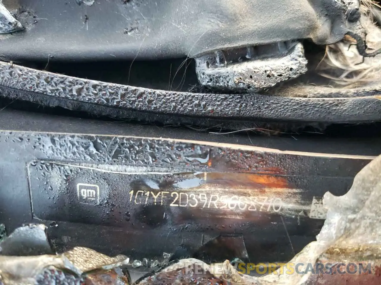12 Photograph of a damaged car 1G1YF2D39R5608710 CHEVROLET CORVETTE 2024