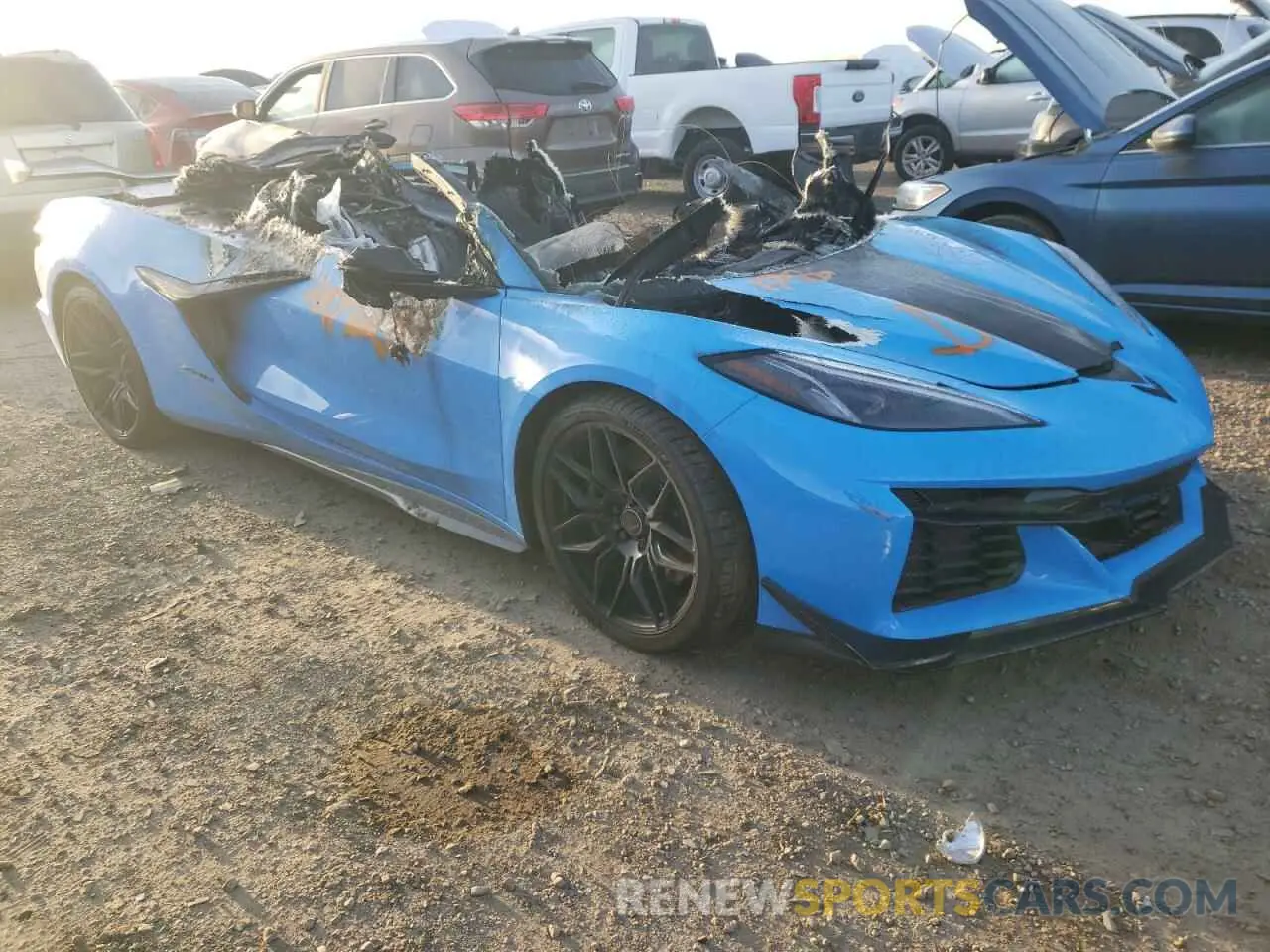 4 Photograph of a damaged car 1G1YF2D39R5608710 CHEVROLET CORVETTE 2024