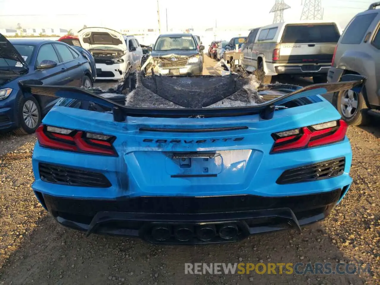 6 Photograph of a damaged car 1G1YF2D39R5608710 CHEVROLET CORVETTE 2024
