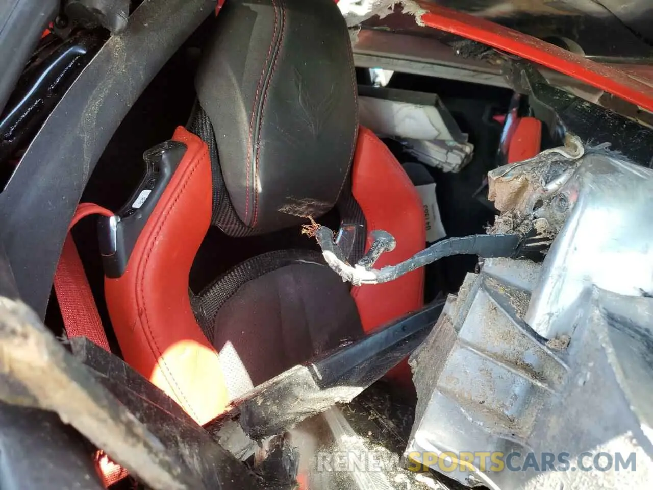 10 Photograph of a damaged car 1G1YF3D36R5609948 CHEVROLET CORVETTE 2024