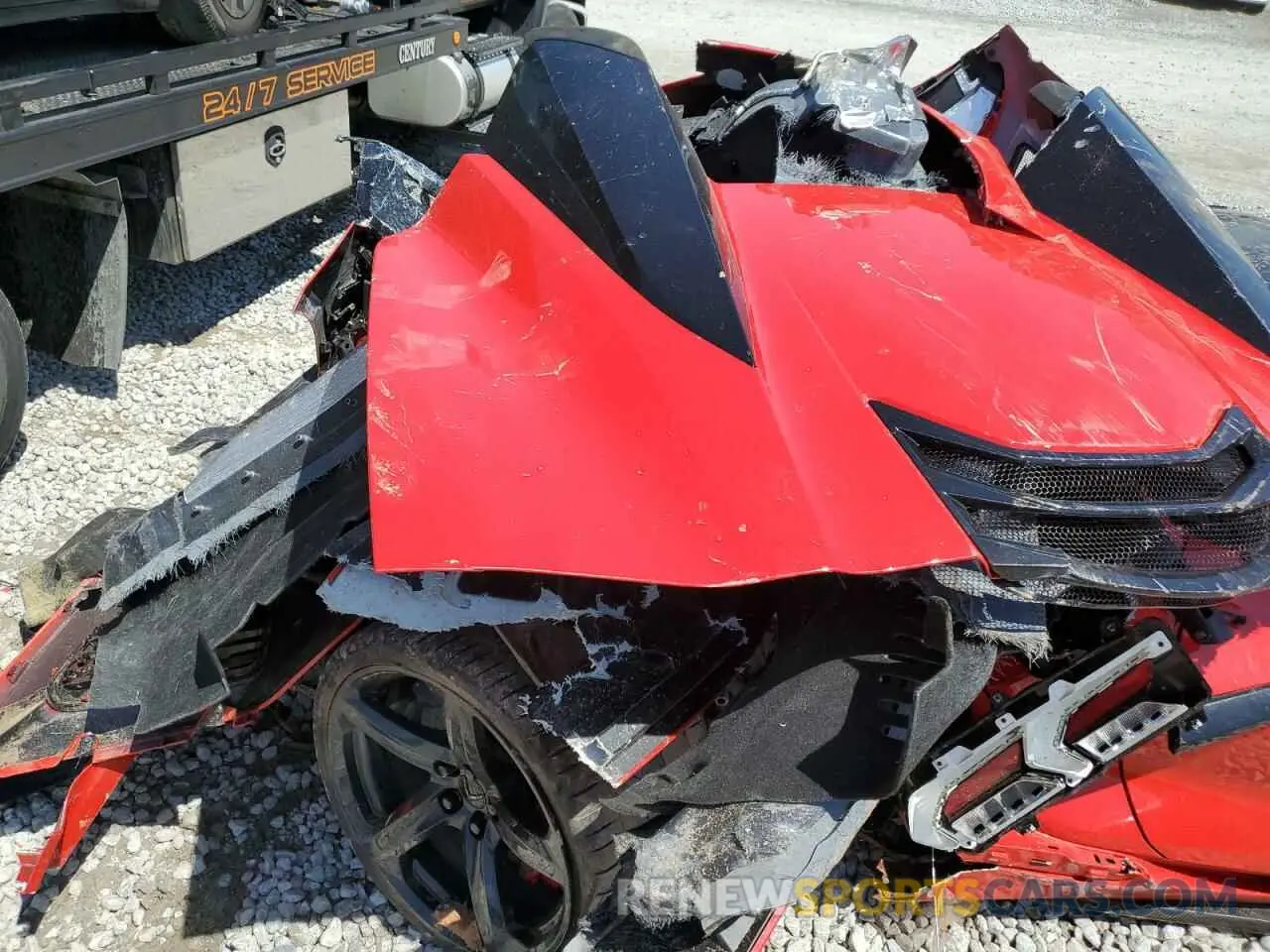 12 Photograph of a damaged car 1G1YF3D36R5609948 CHEVROLET CORVETTE 2024