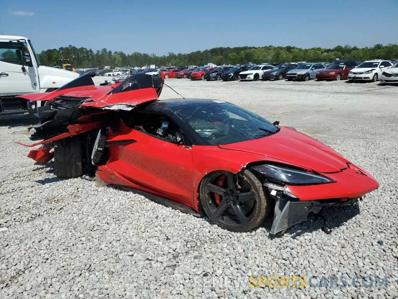4 Photograph of a damaged car 1G1YF3D36R5609948 CHEVROLET CORVETTE 2024