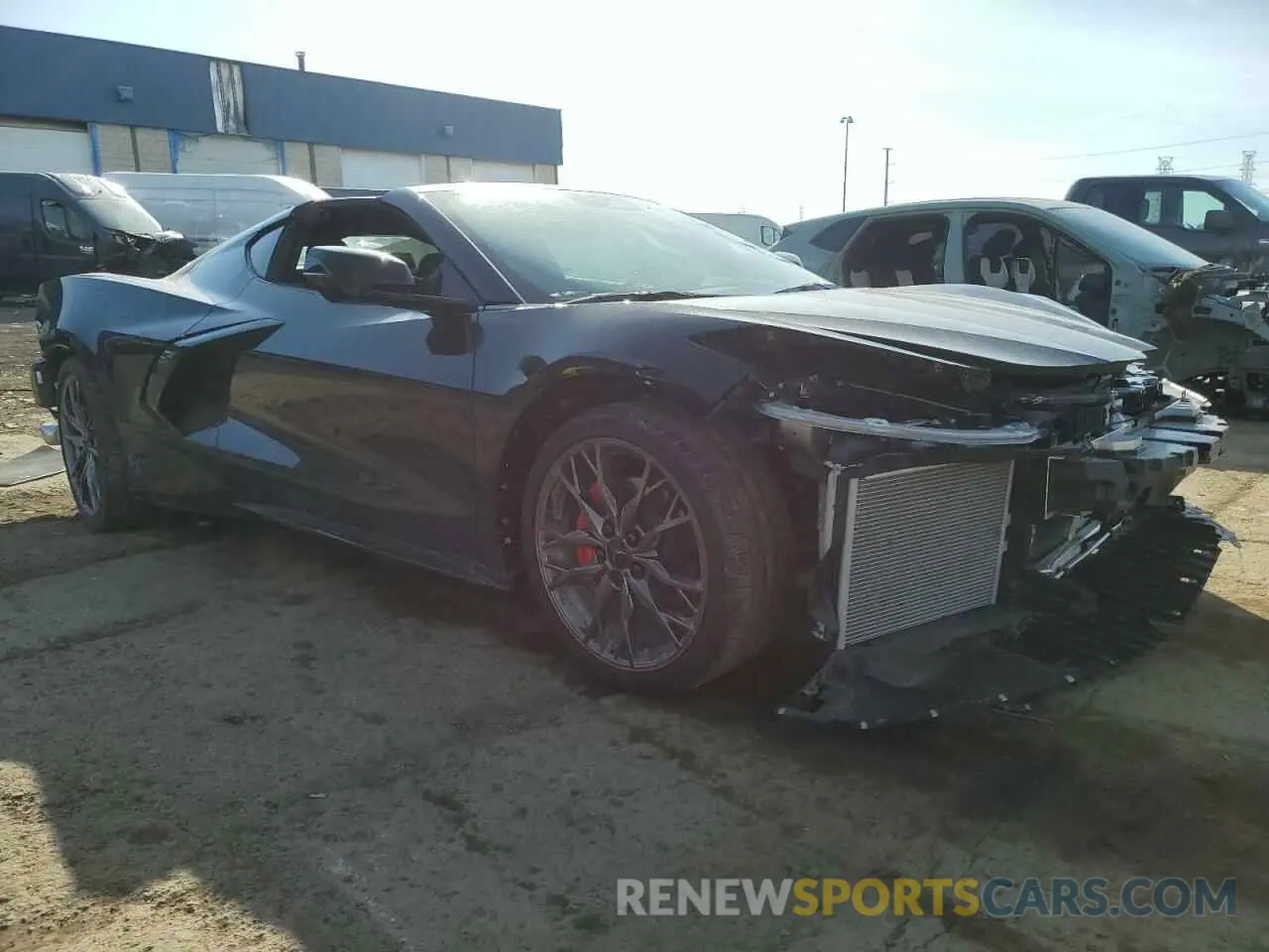 4 Photograph of a damaged car 1G1YA2D49S5108611 CHEVROLET CORVETTE 2025