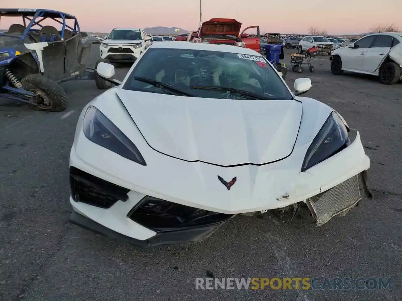 5 Photograph of a damaged car 1G1YB2D47S5104294 CHEVROLET CORVETTE 2025