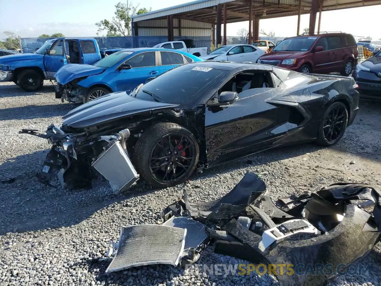1 Photograph of a damaged car 1G1YB3D48S5101796 CHEVROLET CORVETTE 2025