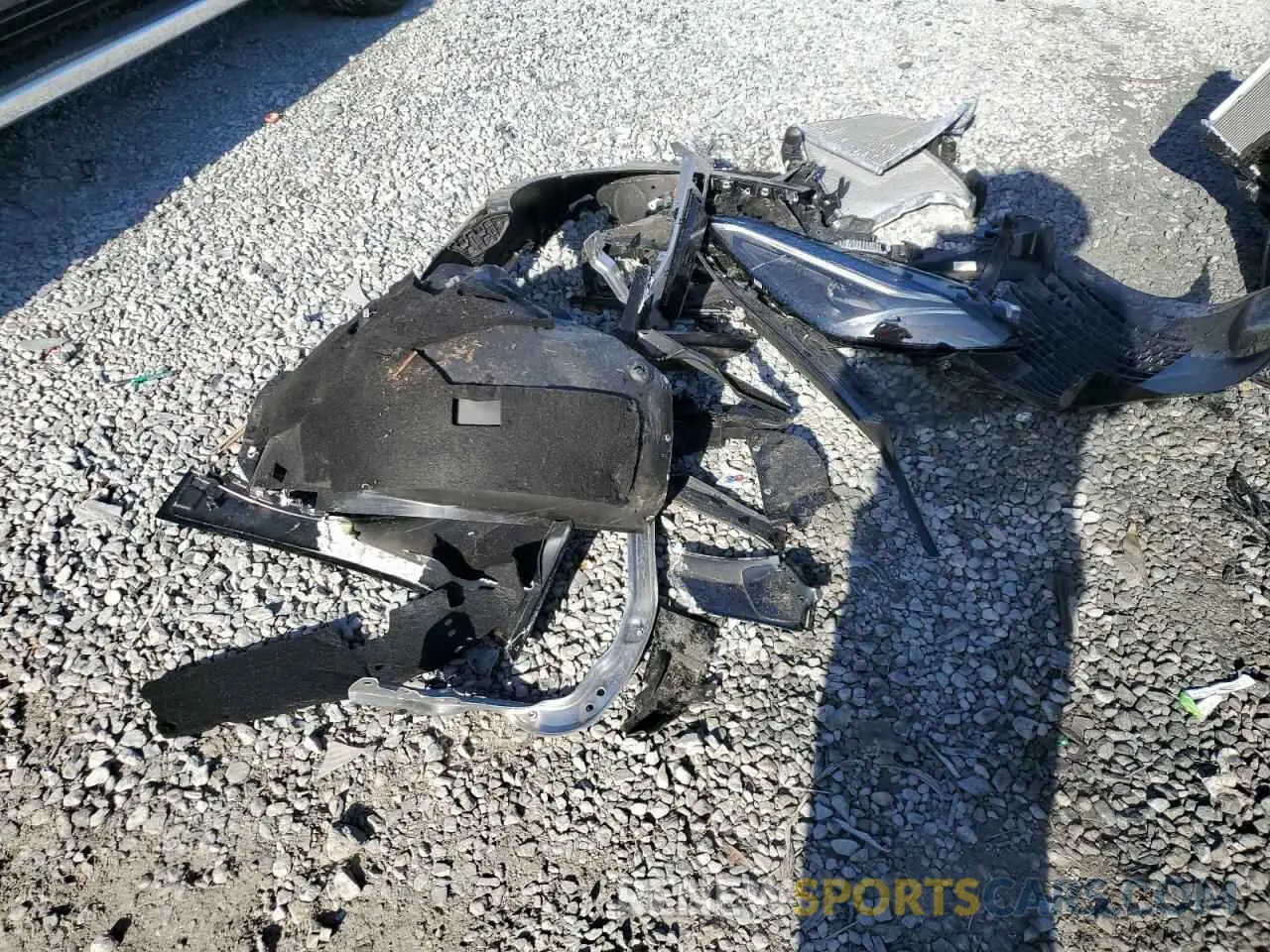 12 Photograph of a damaged car 1G1YB3D48S5101796 CHEVROLET CORVETTE 2025