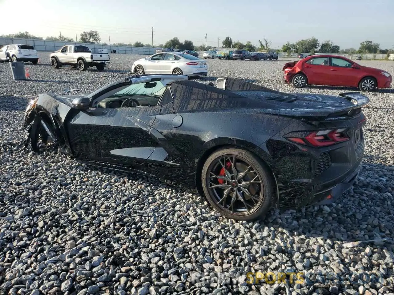 2 Photograph of a damaged car 1G1YC3D48S5103111 CHEVROLET CORVETTE 2025