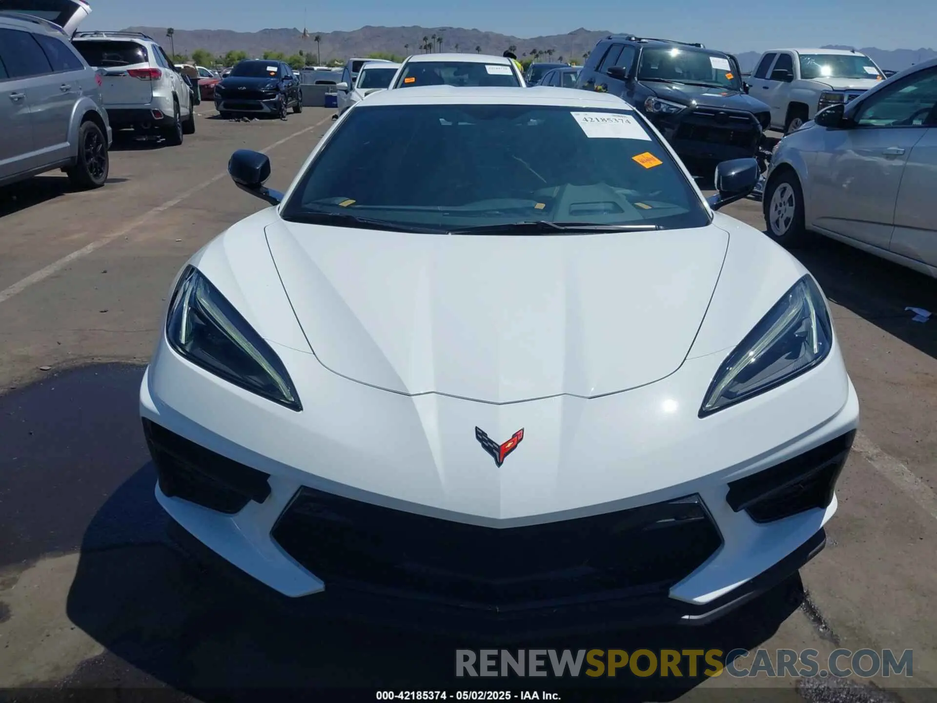 12 Photograph of a damaged car 1G1Y72D43L5111441 CHEVROLET CORVETTE STINGRAY 2020