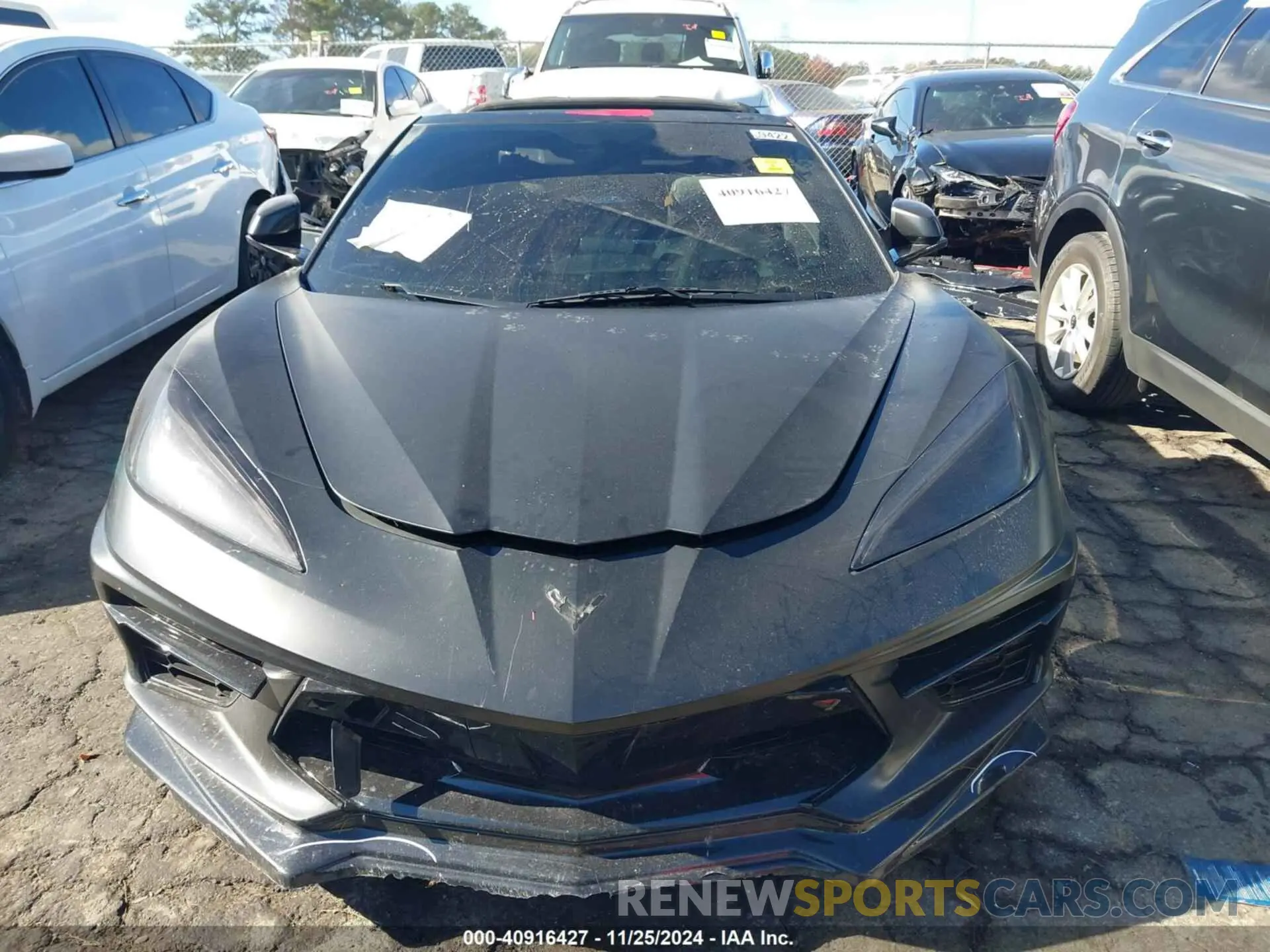 13 Photograph of a damaged car 1G1Y72D45L5115152 CHEVROLET CORVETTE STINGRAY 2020