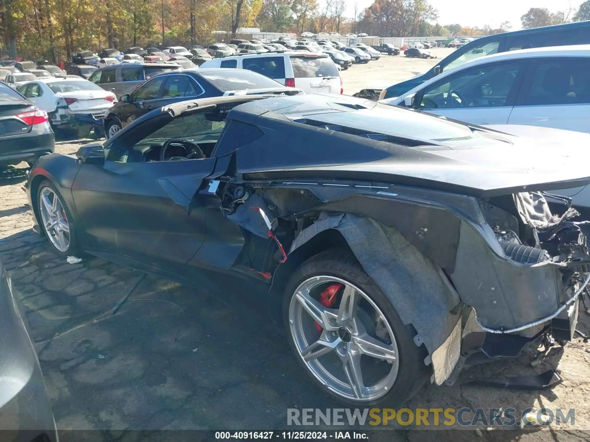 15 Photograph of a damaged car 1G1Y72D45L5115152 CHEVROLET CORVETTE STINGRAY 2020