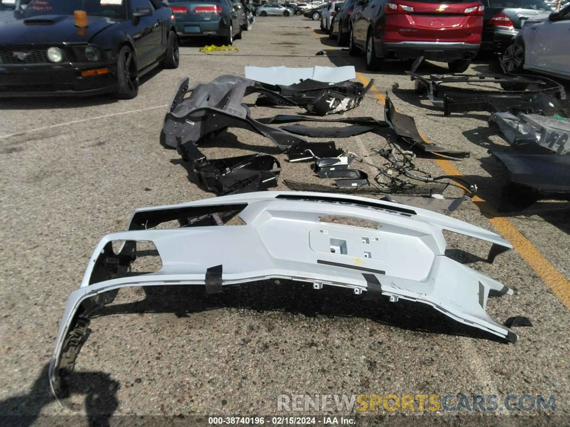 12 Photograph of a damaged car 1G1Y73D48L5118617 CHEVROLET CORVETTE STINGRAY 2020