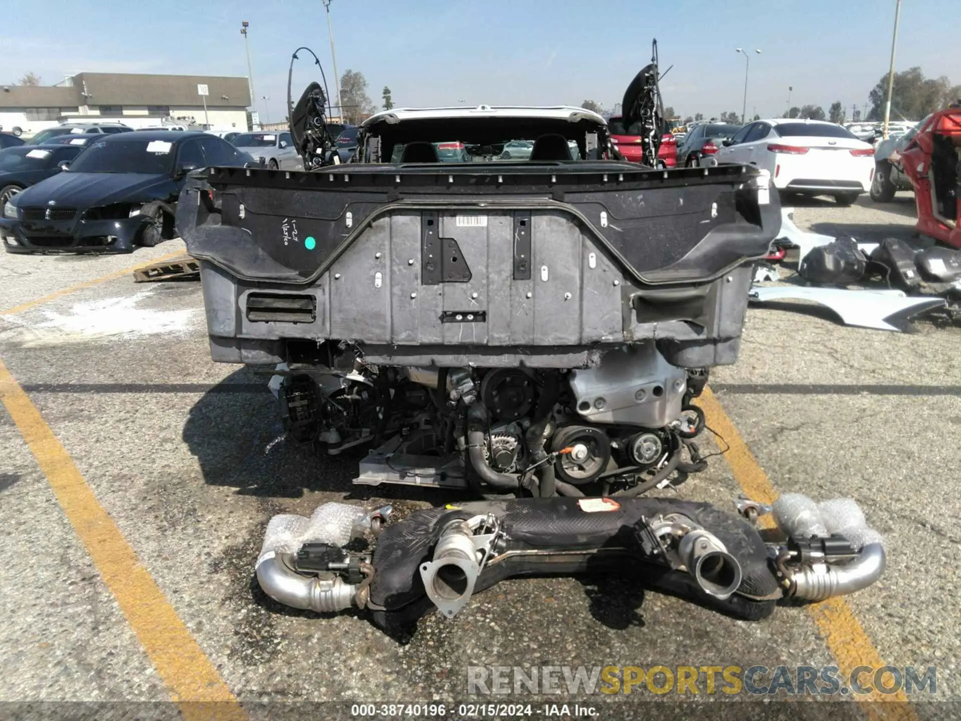 17 Photograph of a damaged car 1G1Y73D48L5118617 CHEVROLET CORVETTE STINGRAY 2020