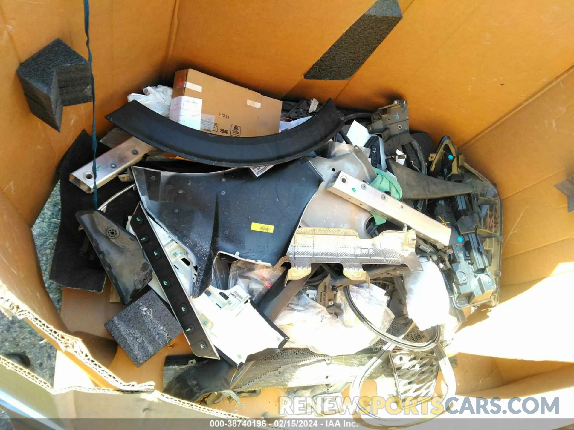 21 Photograph of a damaged car 1G1Y73D48L5118617 CHEVROLET CORVETTE STINGRAY 2020