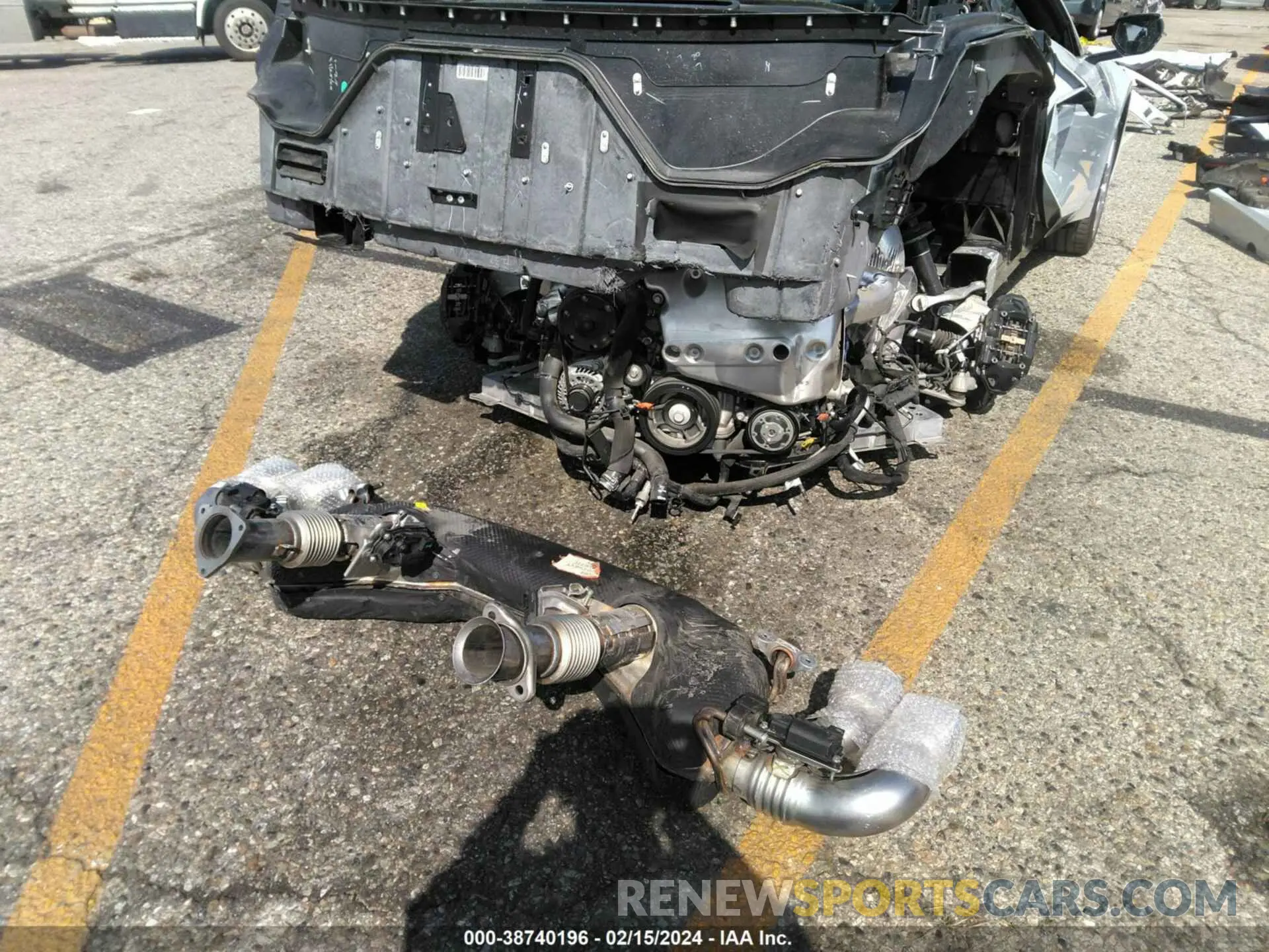 22 Photograph of a damaged car 1G1Y73D48L5118617 CHEVROLET CORVETTE STINGRAY 2020