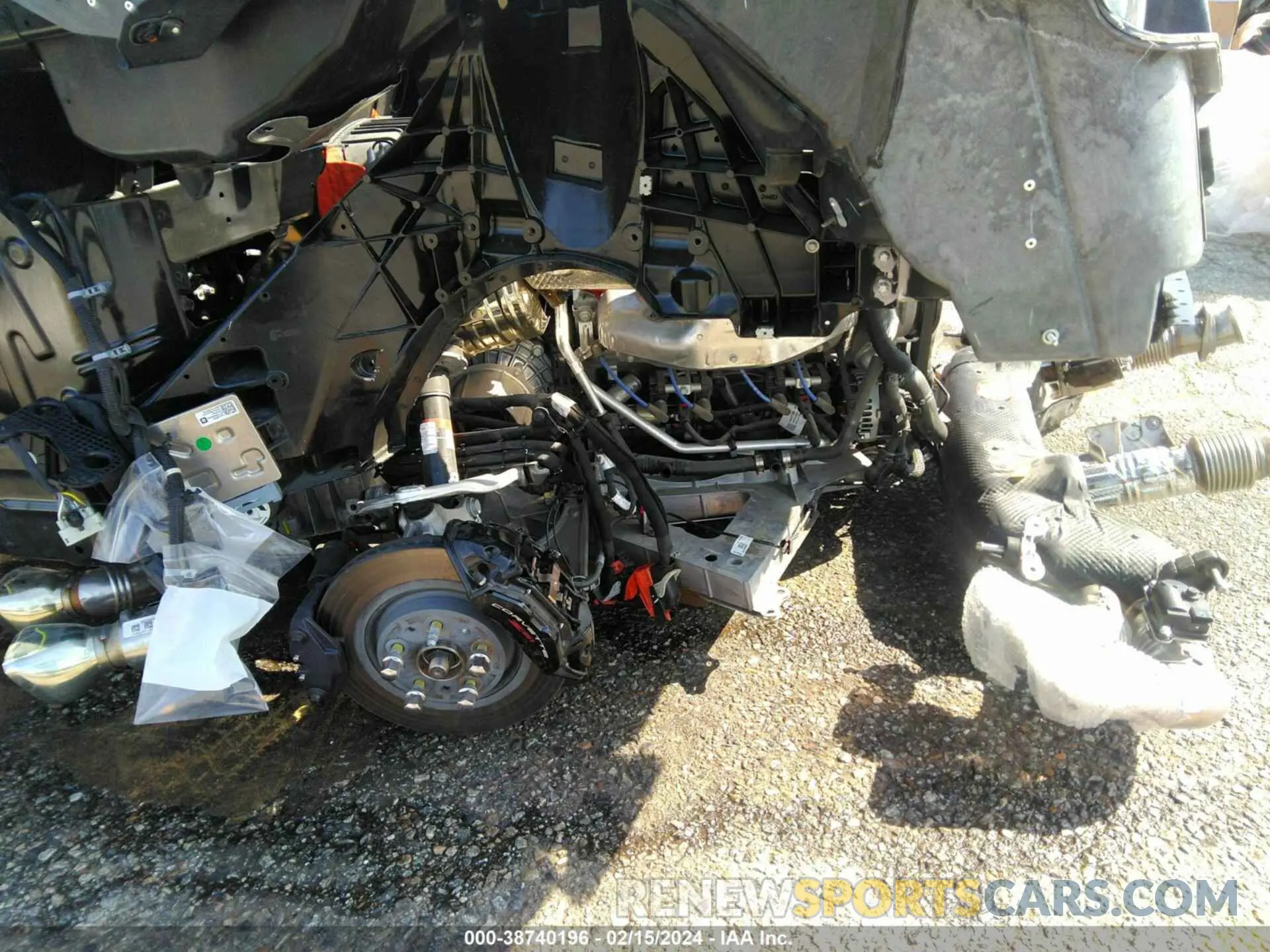 6 Photograph of a damaged car 1G1Y73D48L5118617 CHEVROLET CORVETTE STINGRAY 2020