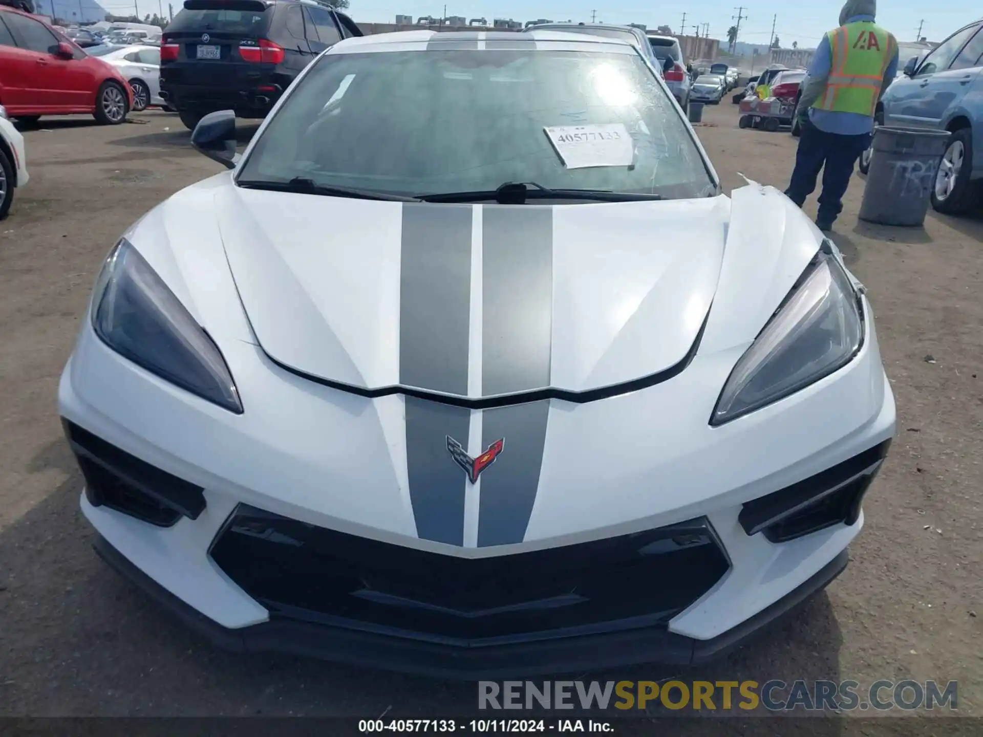 13 Photograph of a damaged car 1G1Y82D40L5109949 CHEVROLET CORVETTE STINGRAY 2020