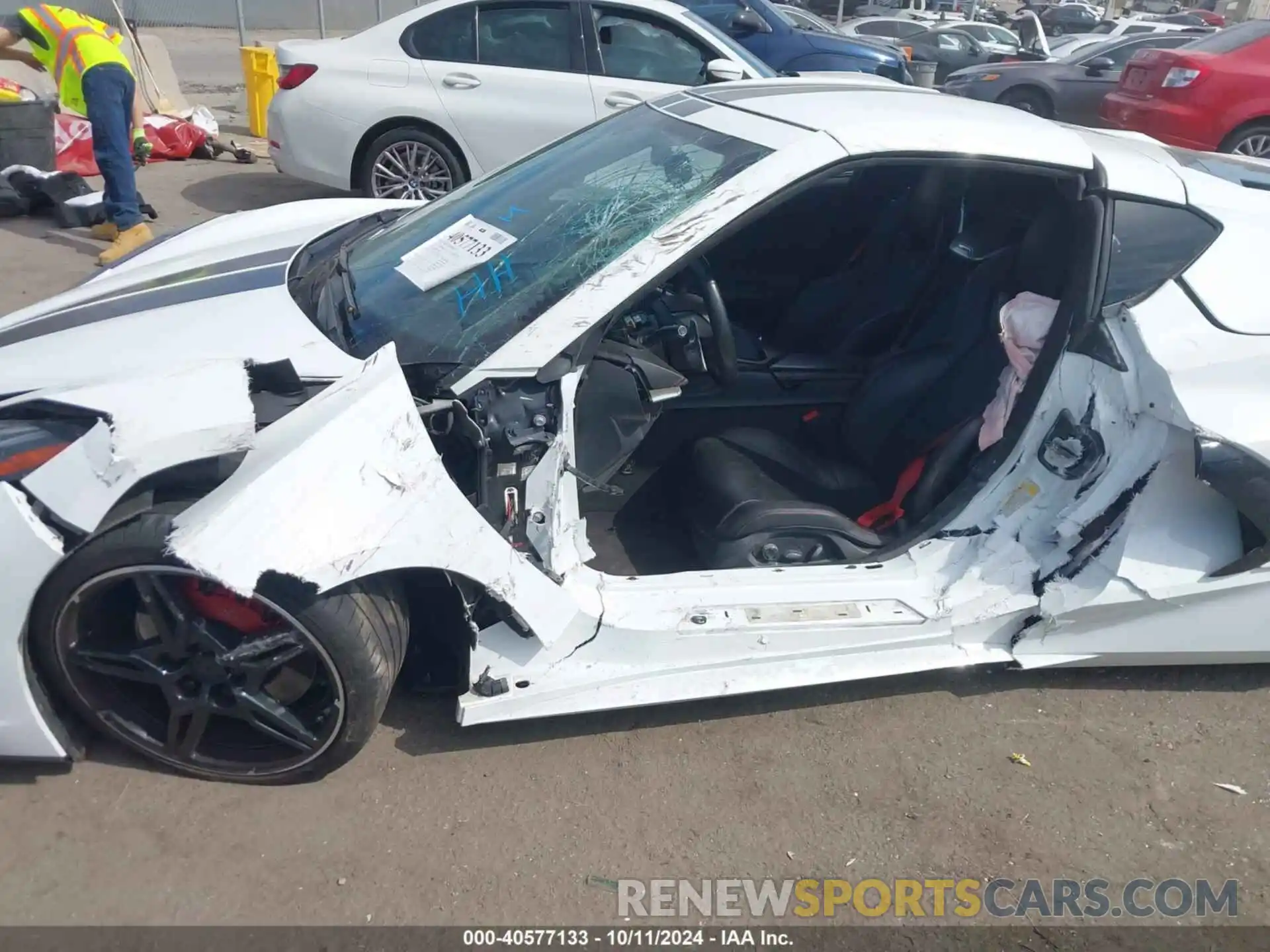 6 Photograph of a damaged car 1G1Y82D40L5109949 CHEVROLET CORVETTE STINGRAY 2020