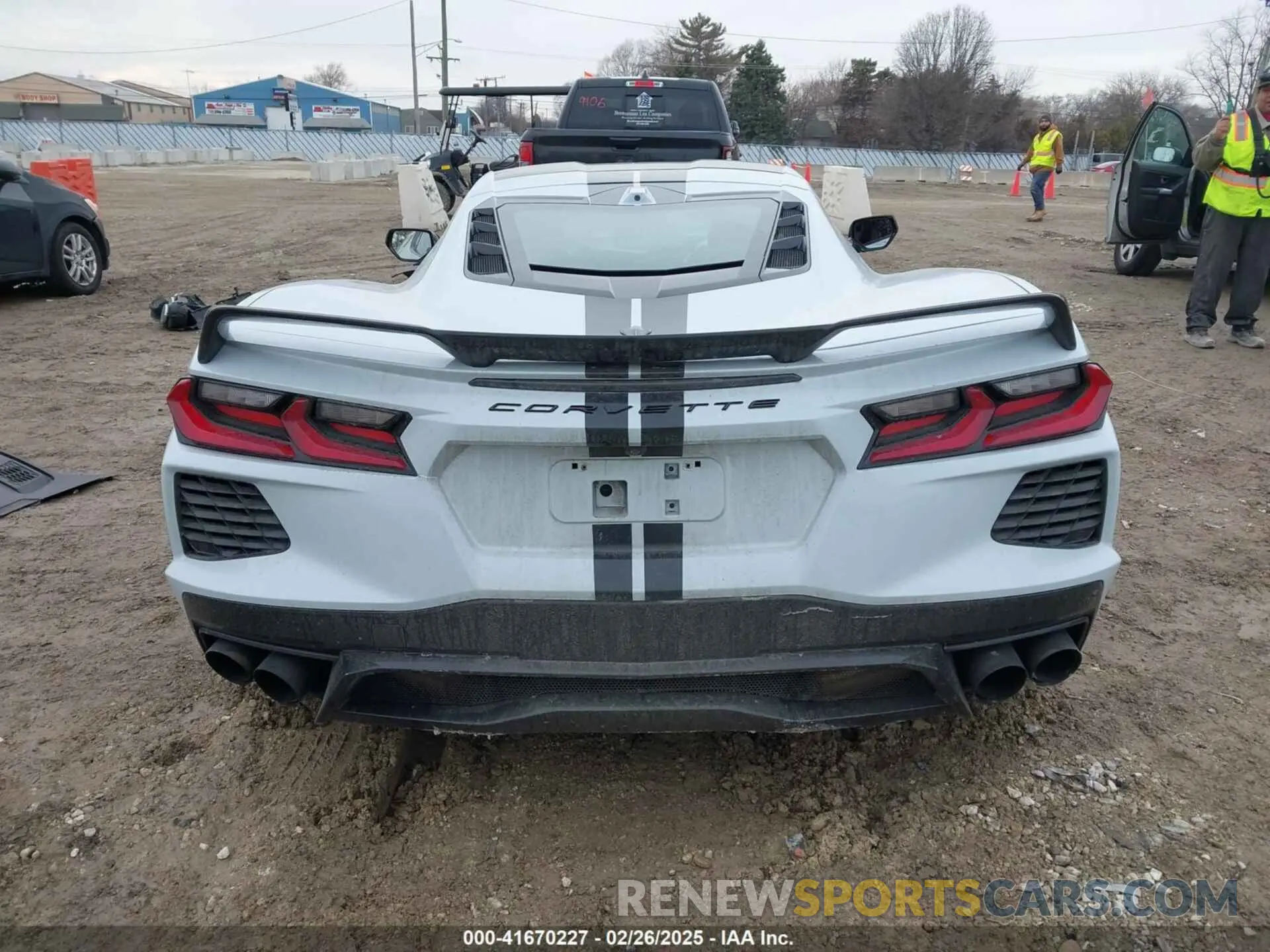 16 Photograph of a damaged car 1G1Y82D40L5110857 CHEVROLET CORVETTE STINGRAY 2020