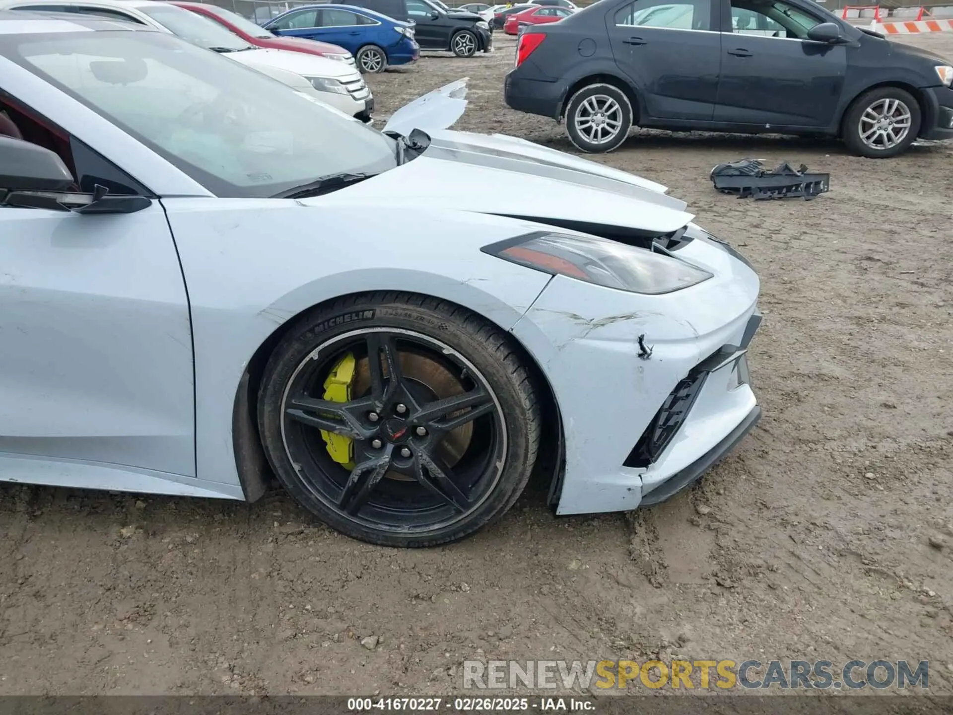 17 Photograph of a damaged car 1G1Y82D40L5110857 CHEVROLET CORVETTE STINGRAY 2020