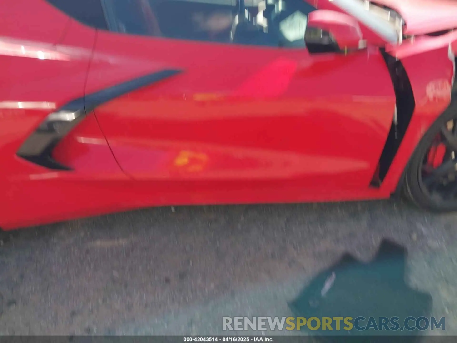 13 Photograph of a damaged car 1G1Y82D41L5107109 CHEVROLET CORVETTE STINGRAY 2020