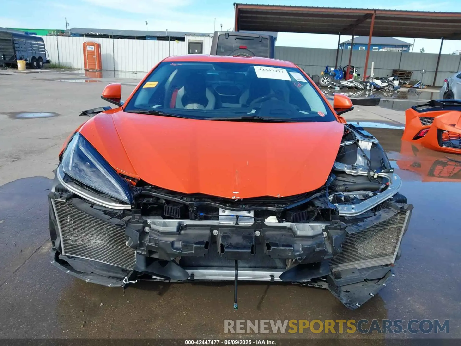 13 Photograph of a damaged car 1G1Y82D46L5105548 CHEVROLET CORVETTE STINGRAY 2020