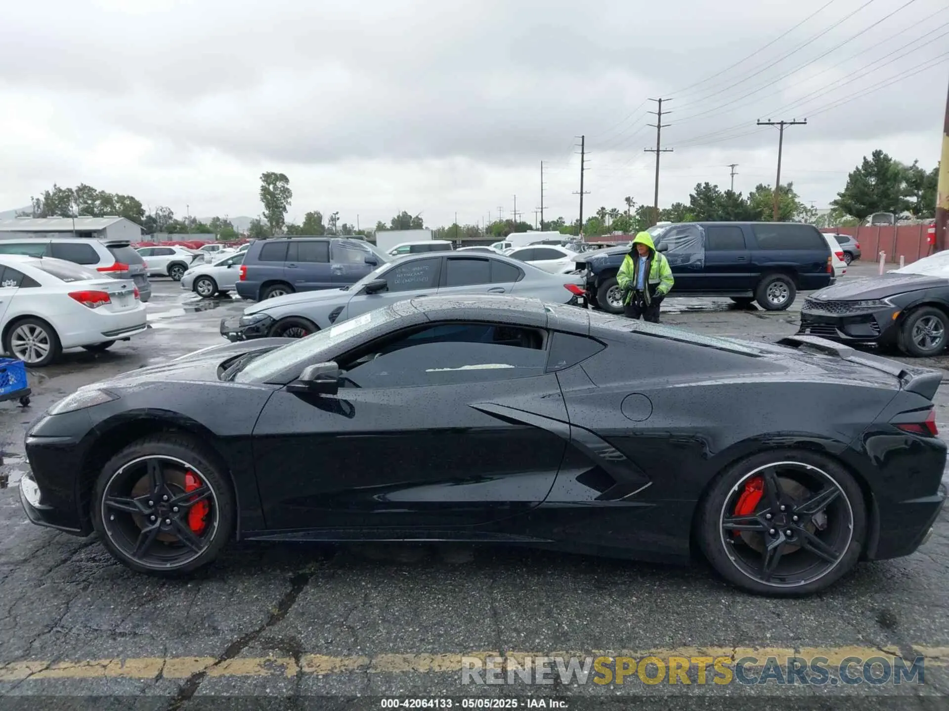 14 Photograph of a damaged car 1G1YA2D48M5123250 CHEVROLET CORVETTE STINGRAY 2021