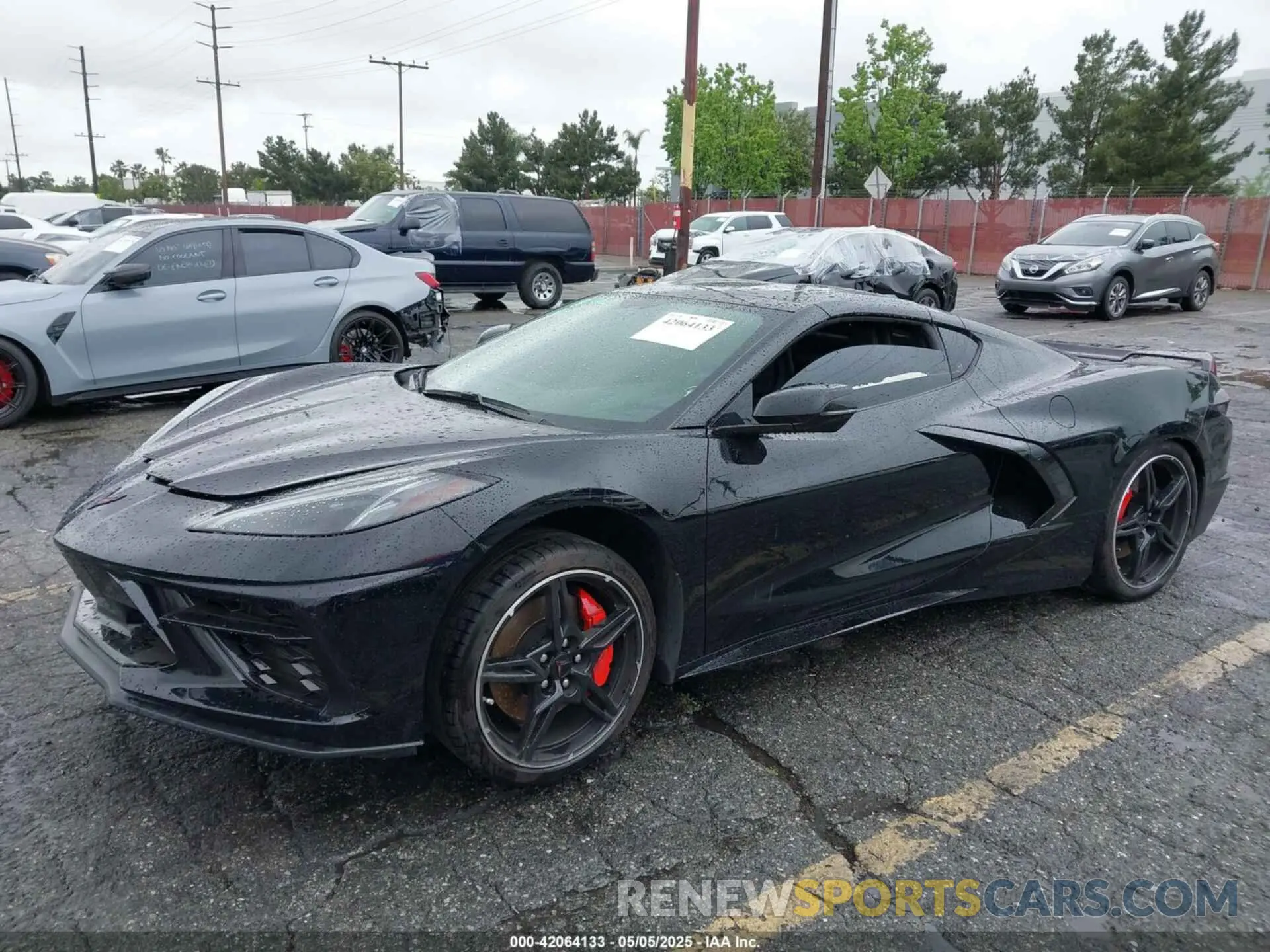 2 Photograph of a damaged car 1G1YA2D48M5123250 CHEVROLET CORVETTE STINGRAY 2021