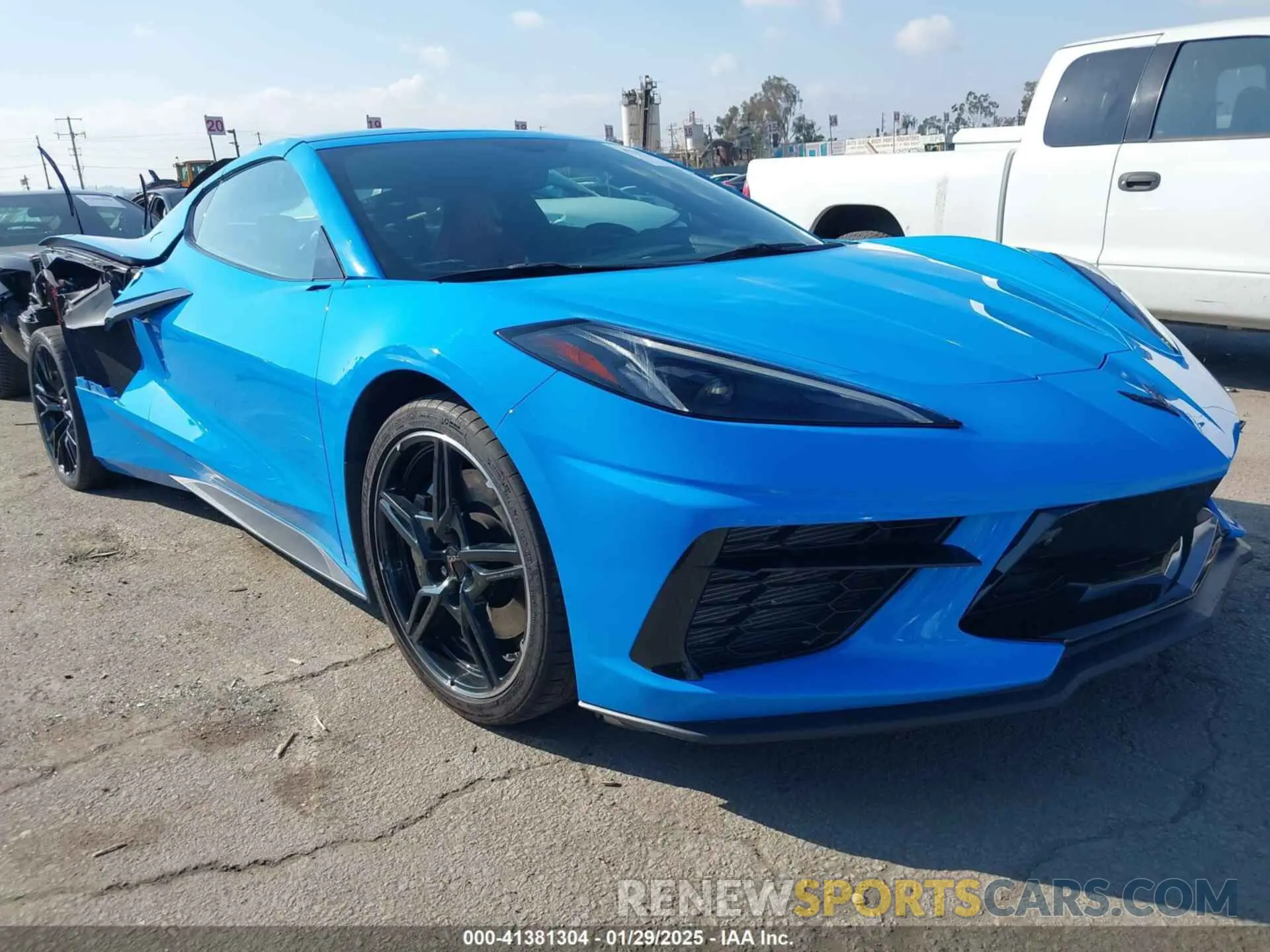 1 Photograph of a damaged car 1G1YB2D44M5101758 CHEVROLET CORVETTE STINGRAY 2021